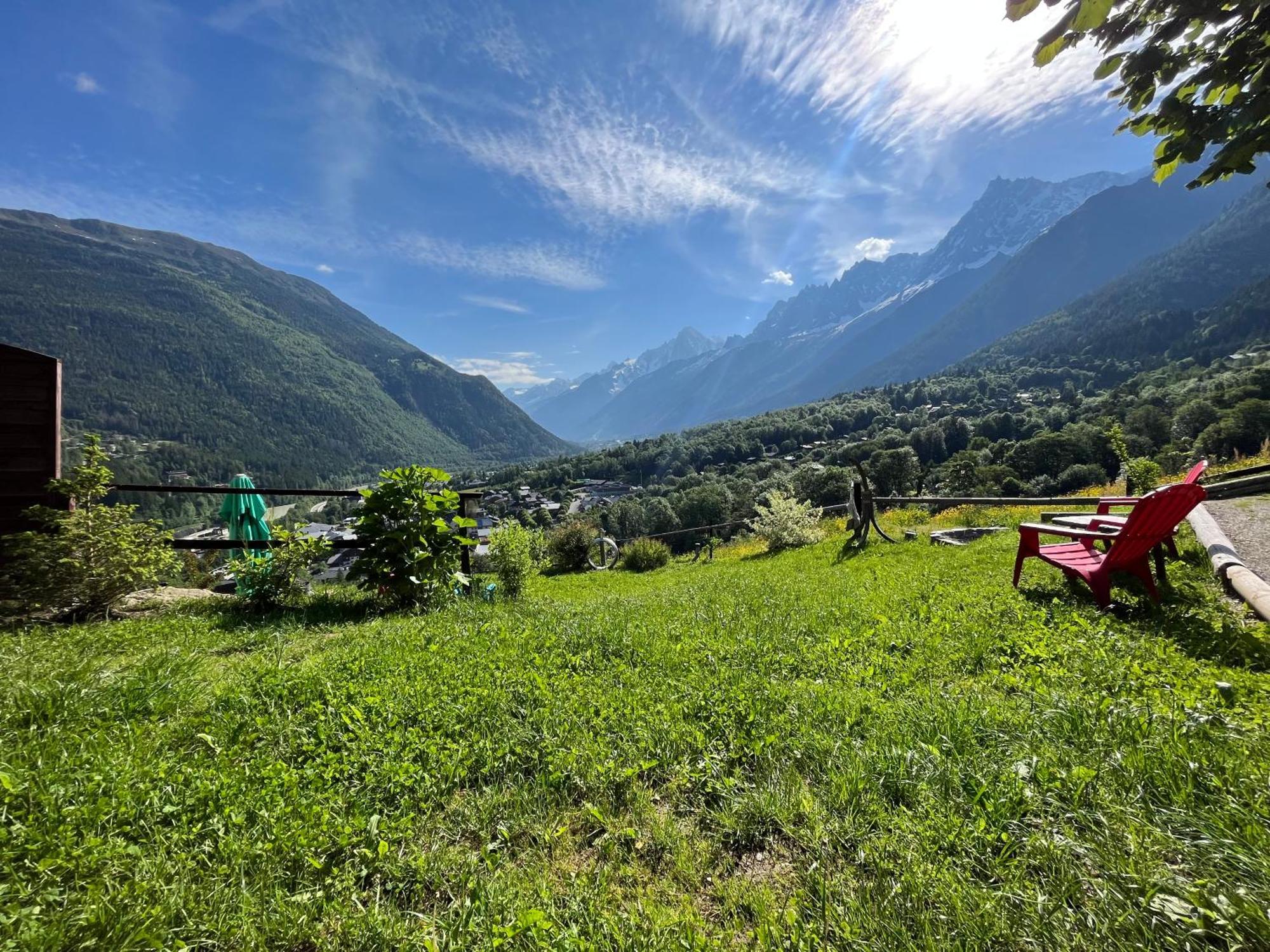 Amazing View Appartement Du Chalet Les Houches Exterior foto